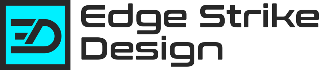 Edge-Strike-Design-Text-Logo